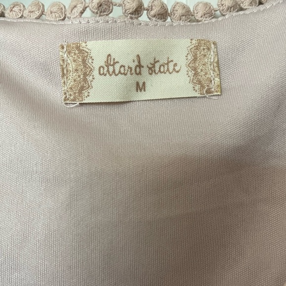 altar’d state blush lacey dress- size M - Picture 3 of 3